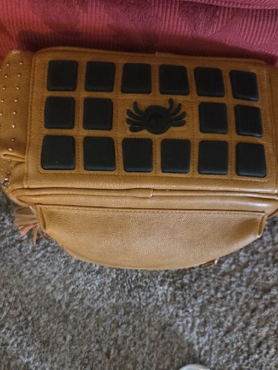 Itzy Ritzy Tan Faux Leather Diaper Bag Backpack main image 8